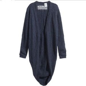 H&M Conscious long cardigan duster-Organic cotton